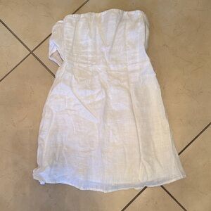 L*Space White Linen Top